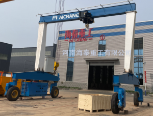 電動葫蘆單梁輪胎式起重機(jī)